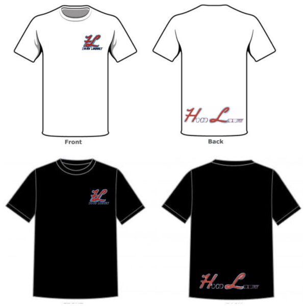 Hood Luxury T-Shirt (Logo Front, Slogan Back)
